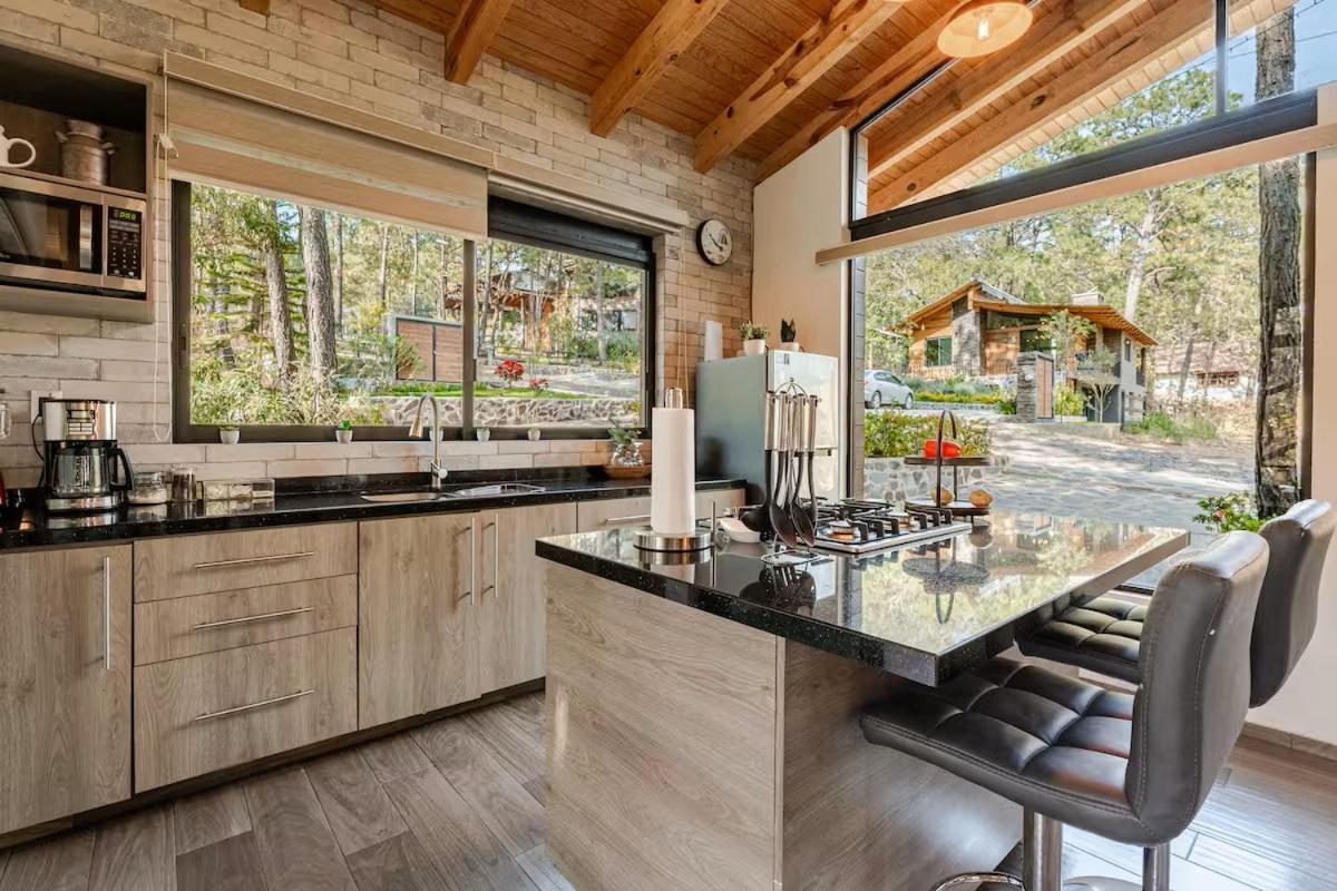 Cabanas Canada Del Ciervo Mazamitla Exteriör bild